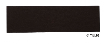 TILLIG 86421 - TT Gleisbettung Elitegleis dunkel (braun) Grundplatte 280x80mm (ohne Schotter)